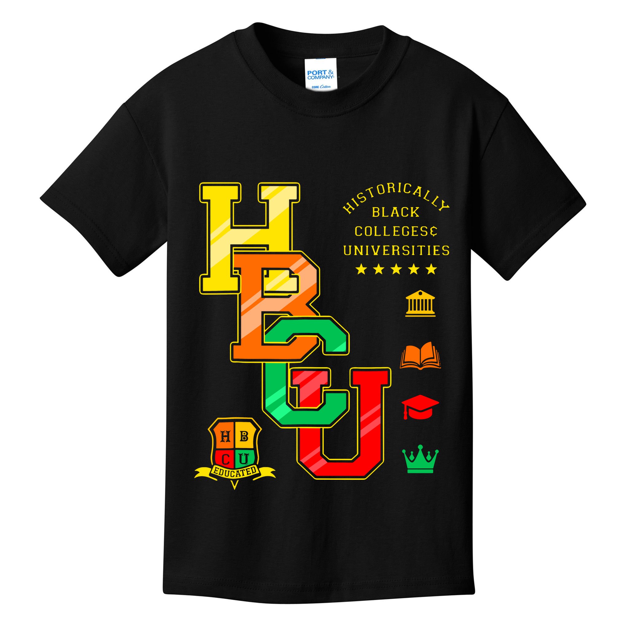 Hbcu Apparel Historically Black Colleges Universities Grad Kids T-Shirt