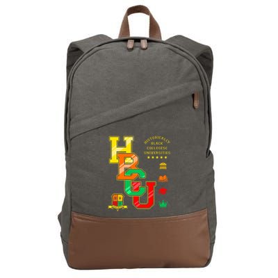 Hbcu Apparel Historically Black Colleges Universities Grad Cotton Canvas Backpack