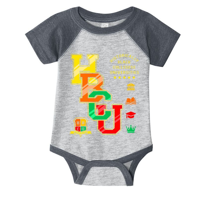 Hbcu Apparel Historically Black Colleges Universities Grad Infant Baby Jersey Bodysuit