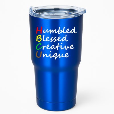 Hbcu African Humbled Blessed Creative Unique History Month Cool Gift Tumbler