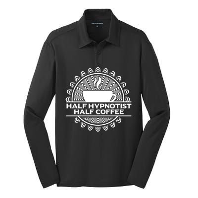 Hypnotist Appreciation Hypnosis Lover Silk Touch Performance Long Sleeve Polo