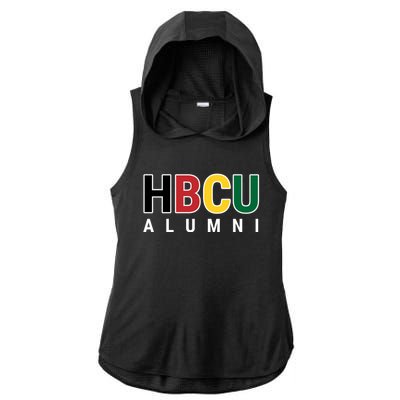 Hbcu Alumni Historically Black College Student Graduate Gift Ladies PosiCharge Tri-Blend Wicking Draft Hoodie Tank