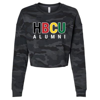 Hbcu Alumni Historically Black College Student Graduate Gift Cropped Pullover Crew