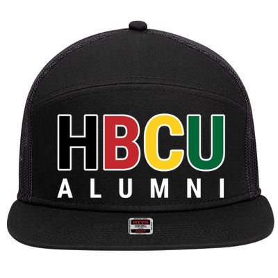 Hbcu Alumni Historically Black College Student Graduate Gift 7 Panel Mesh Trucker Snapback Hat