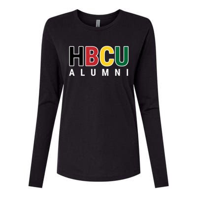 Hbcu Alumni Historically Black College Student Graduate Gift Womens Cotton Relaxed Long Sleeve T-Shirt