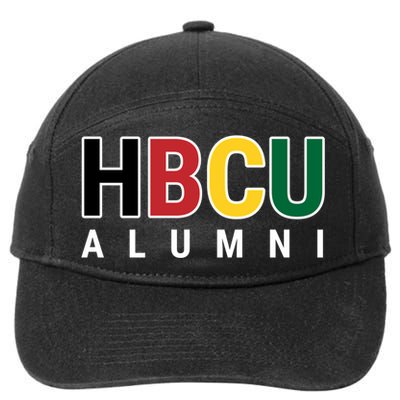 Hbcu Alumni Historically Black College Student Graduate Gift 7-Panel Snapback Hat