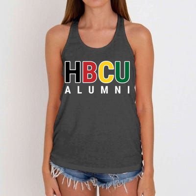 Hbcu Alumni Historically Black College Student Graduate Gift Women's Knotted Racerback Tank