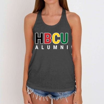 Hbcu Alumni Historically Black College Student Graduate Gift Women's Knotted Racerback Tank