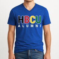 Hbcu Alumni Historically Black College Student Graduate Gift V-Neck T-Shirt