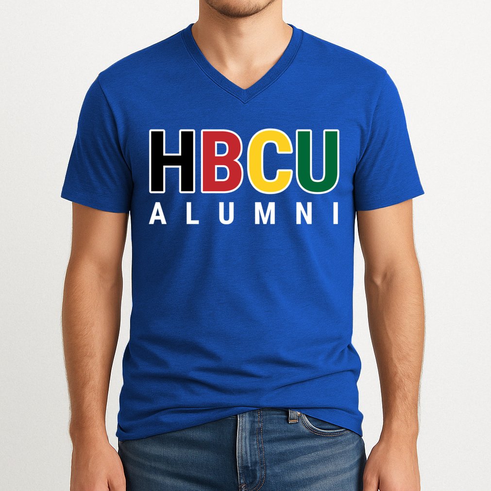 Hbcu Alumni Historically Black College Student Graduate Gift V-Neck T-Shirt