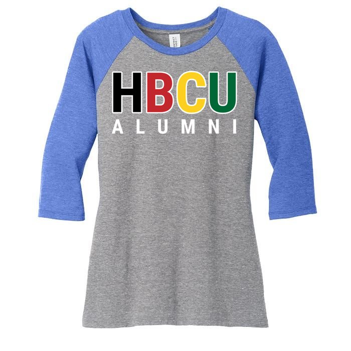 Hbcu Alumni Historically Black College Student Graduate Gift Women's Tri-Blend 3/4-Sleeve Raglan Shirt