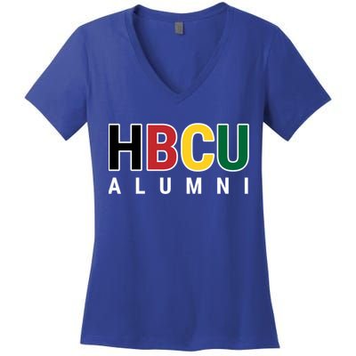 Hbcu Alumni Historically Black College Student Graduate Gift Women's V-Neck T-Shirt