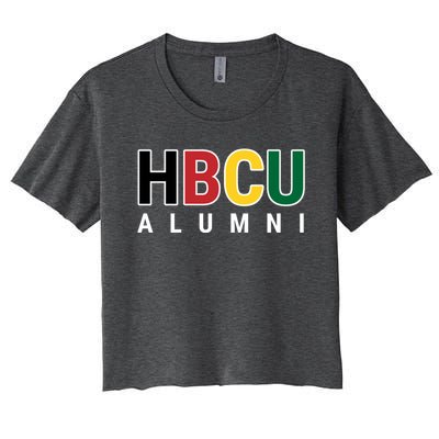 Hbcu Alumni Historically Black College Student Graduate Gift Women's Crop Top Tee