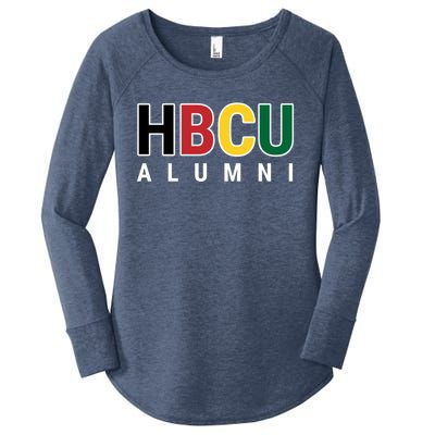 Hbcu Alumni Historically Black College Student Graduate Gift Women's Perfect Tri Tunic Long Sleeve Shirt