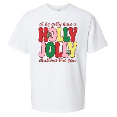 Have A Holly Jolly Christmas This Year Holiday Sueded Cloud Jersey T-Shirt