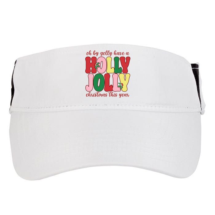 Have A Holly Jolly Christmas This Year Holiday Adult Drive Performance Visor
