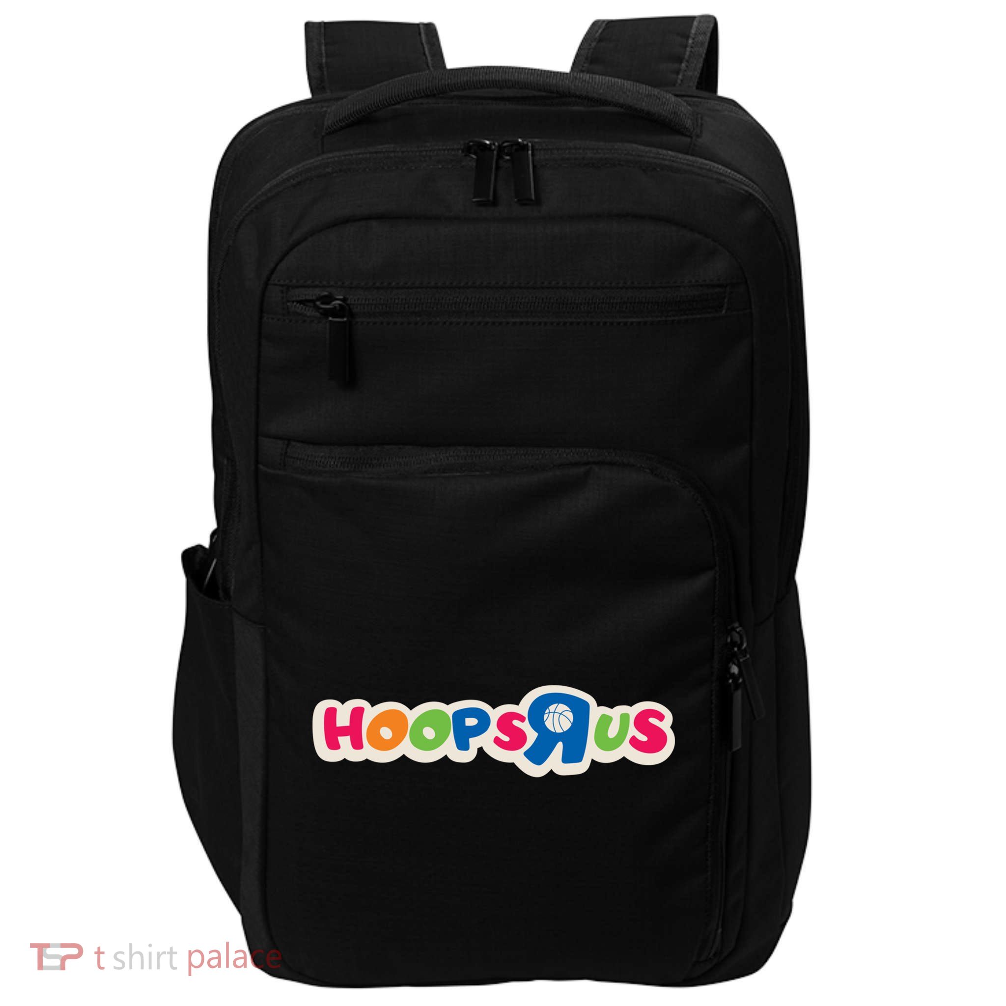 Hooper Apparel Hoops R Us Funny Basketball Apparel Cute Gift Impact Tech Backpack
