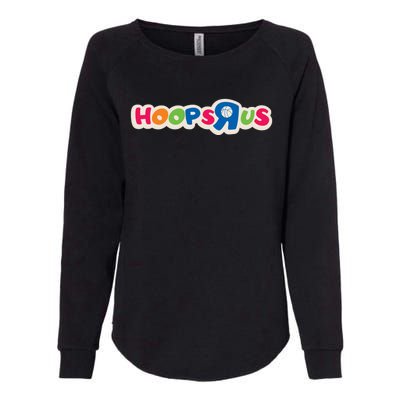 Hooper Apparel Hoops R Us Funny Basketball Apparel Cute Gift Womens California Wash Sweatshirt