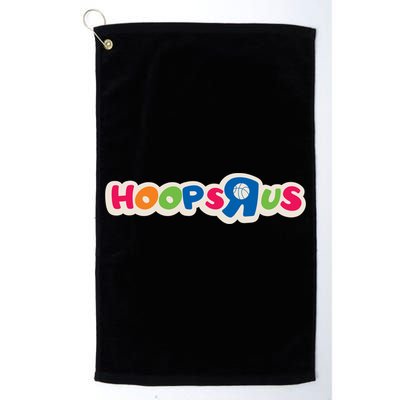 Hooper Apparel Hoops R Us Funny Basketball Apparel Cute Gift Golf Towel
