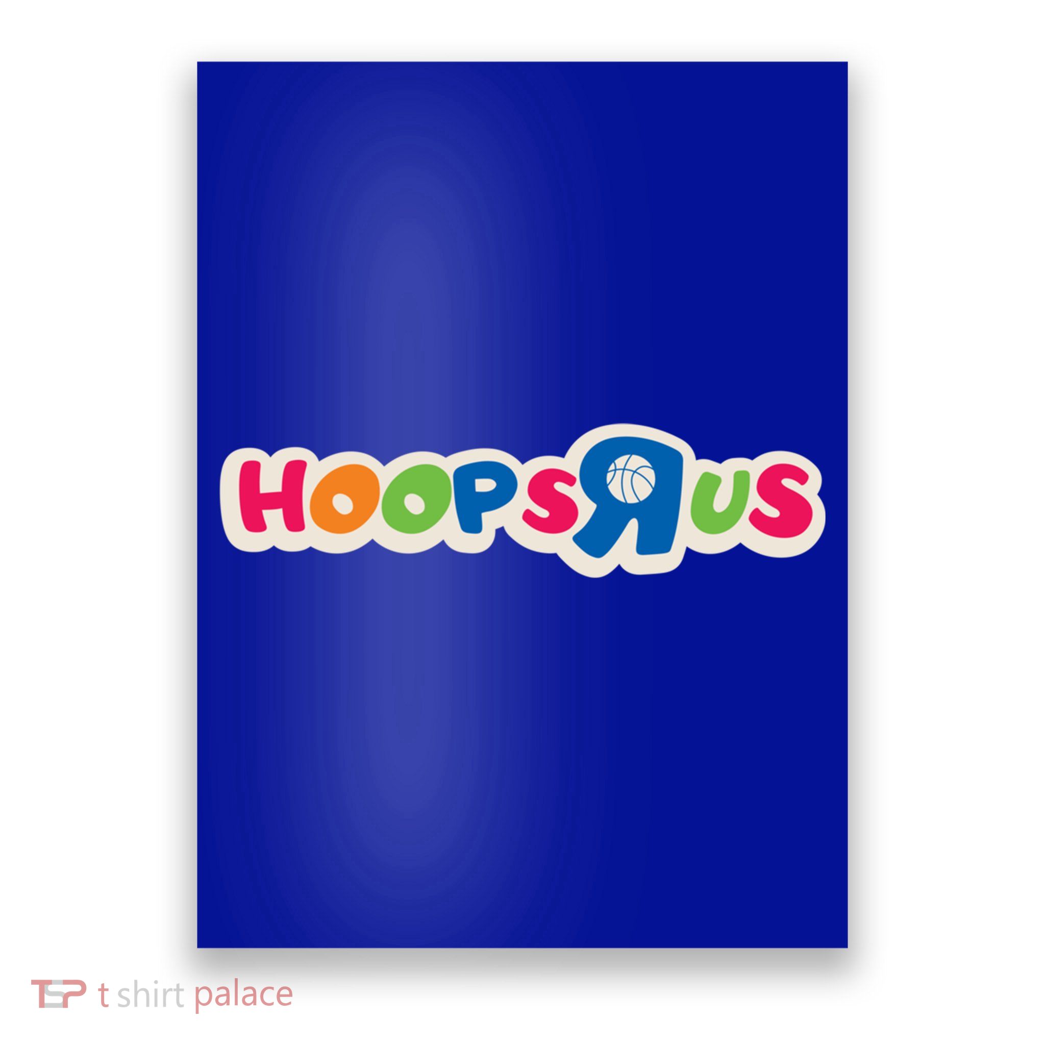 Hooper Apparel Hoops R Us Funny Basketball Apparel Cute Gift Poster