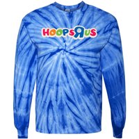 Hooper Apparel Hoops R Us Funny Basketball Apparel Cute Gift Tie-Dye Long Sleeve Shirt