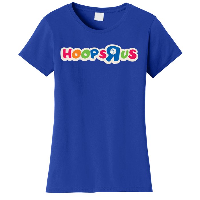 Hooper Apparel Hoops R Us Funny Basketball Apparel Cute Gift Women's T-Shirt