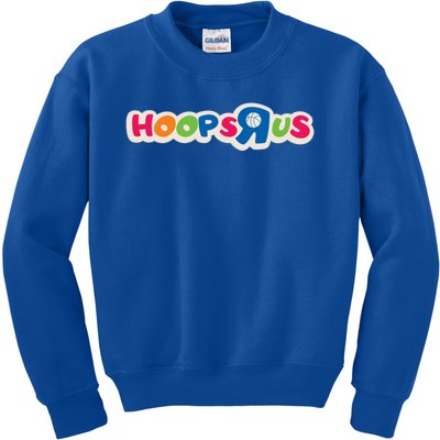 Hooper Apparel Hoops R Us Funny Basketball Apparel Cute Gift Kids Sweatshirt