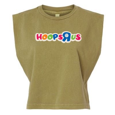 Hooper Apparel Hoops R Us Funny Basketball Apparel Cute Gift Garment-Dyed Women's Muscle Tee