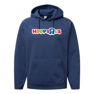 Hooper Apparel Hoops R Us Funny Basketball Apparel Cute Gift Performance Fleece Hoodie