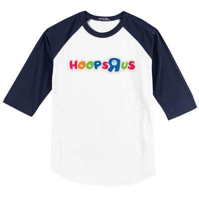 Hooper Apparel Hoops R Us Funny Basketball Apparel Cute Gift Baseball Sleeve Shirt