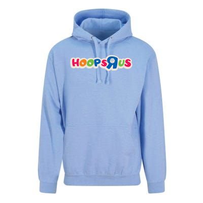 Hooper Apparel Hoops R Us Funny Basketball Apparel Cute Gift Unisex Surf Hoodie