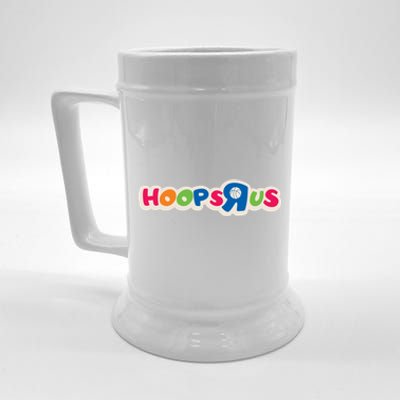 Hooper Apparel Hoops R Us Funny Basketball Apparel Cute Gift Beer Stein