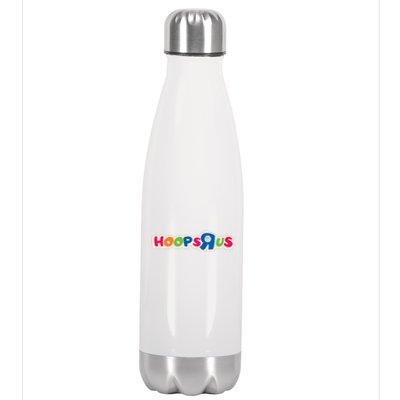 Hooper Apparel Hoops R Us Funny Basketball Apparel Cute Gift Stainless Steel Insulated Water Bottle