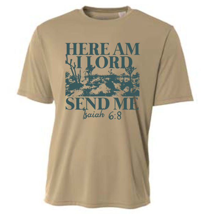 Here Am I Lord Send Me Cooling Performance Crew T-Shirt