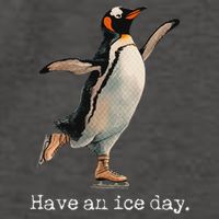 Have An Ice Day Girl Ice Skating Outfit Funny Figure Skating Vector Backpack