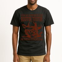 How Am I Supposed To Be Rootin Tootin Funny Cat Cowboy Tall T-Shirt