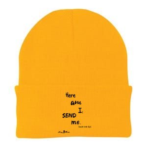 Here Am I Send Me Isaiah 6:8 Christian Gift #Hope Knit Cap Winter Beanie