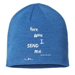 Here Am I Send Me Isaiah 6:8 Christian Gift #Hope Sustainable Beanie