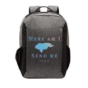 Here Am I Send Me Isaiah 6 8 Honduras Mission Trip Ministry Gift Vector Backpack