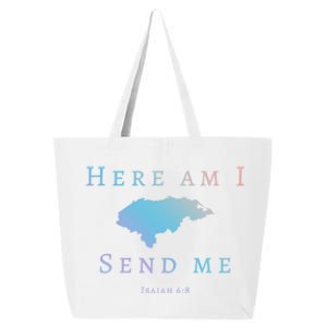 Here Am I Send Me Isaiah 6 8 Honduras Mission Trip Ministry Gift 25L Jumbo Tote