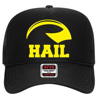 Hail Michigan Helmet Football Victors Trucker Hat