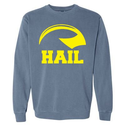 Hail Michigan Helmet Football Victors Garment-Dyed Sweatshirt