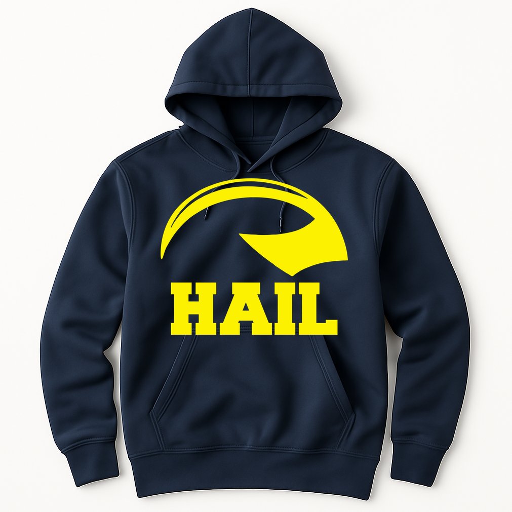 Hail Michigan Helmet Football Victors Hoodie