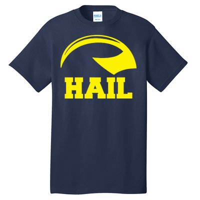 Hail Michigan Helmet Football Victors Tall T-Shirt