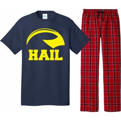 Hail Michigan Helmet Football Victors Pajama Set