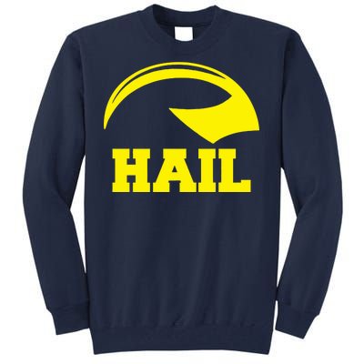 Hail Michigan Helmet Football Victors Tall Sweatshirt