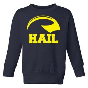 Hail Michigan Helmet Football Victors Toddler Sweatshirt