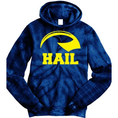 Hail Michigan Helmet Football Victors Tie Dye Hoodie