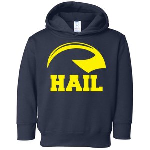 Hail Michigan Helmet Football Victors Toddler Hoodie