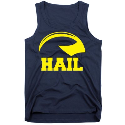 Hail Michigan Helmet Football Victors Tank Top